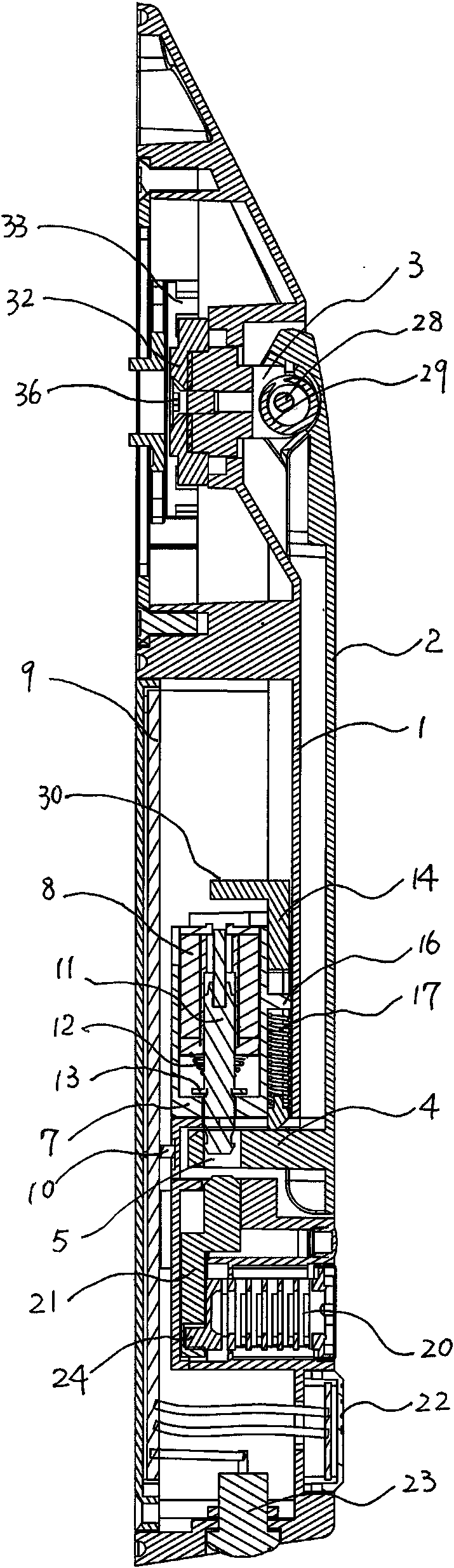 Improved structure of door lock of electrical cabinet