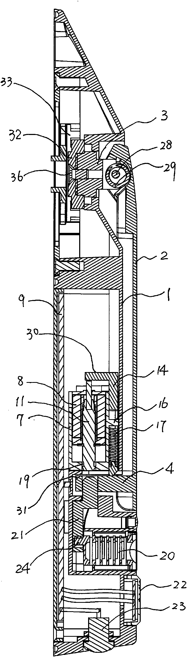 Improved structure of door lock of electrical cabinet