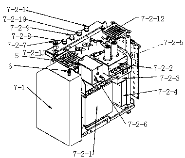 Portable insulating oil gas content detection device and sealing defect diagnosis method based on gas content