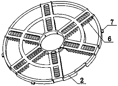 Glue-free environmental protection line reel