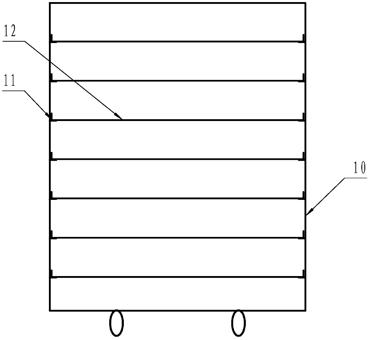 Equipment and method for low-temperature drying of roses