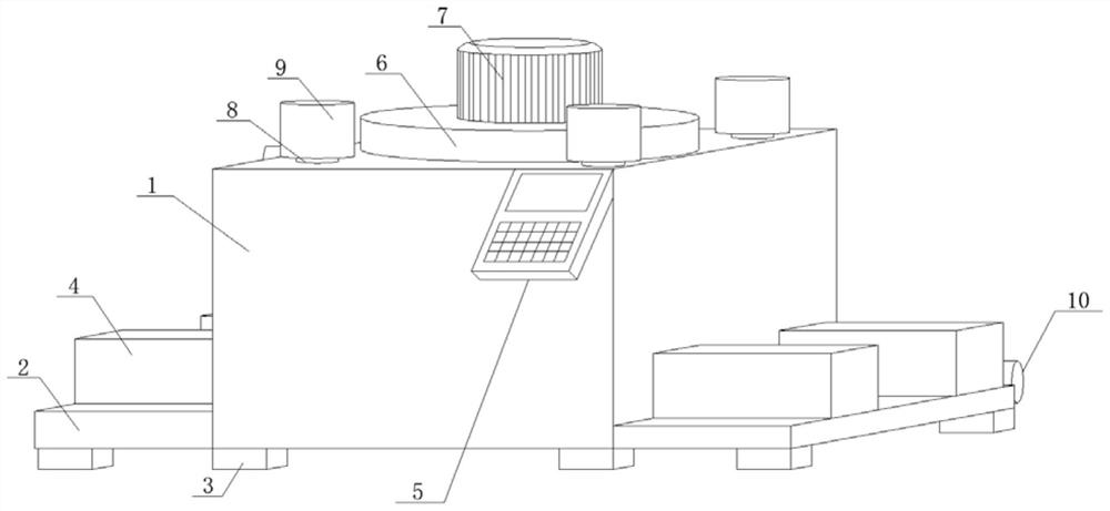 Industrial waste liquid neutralizing device