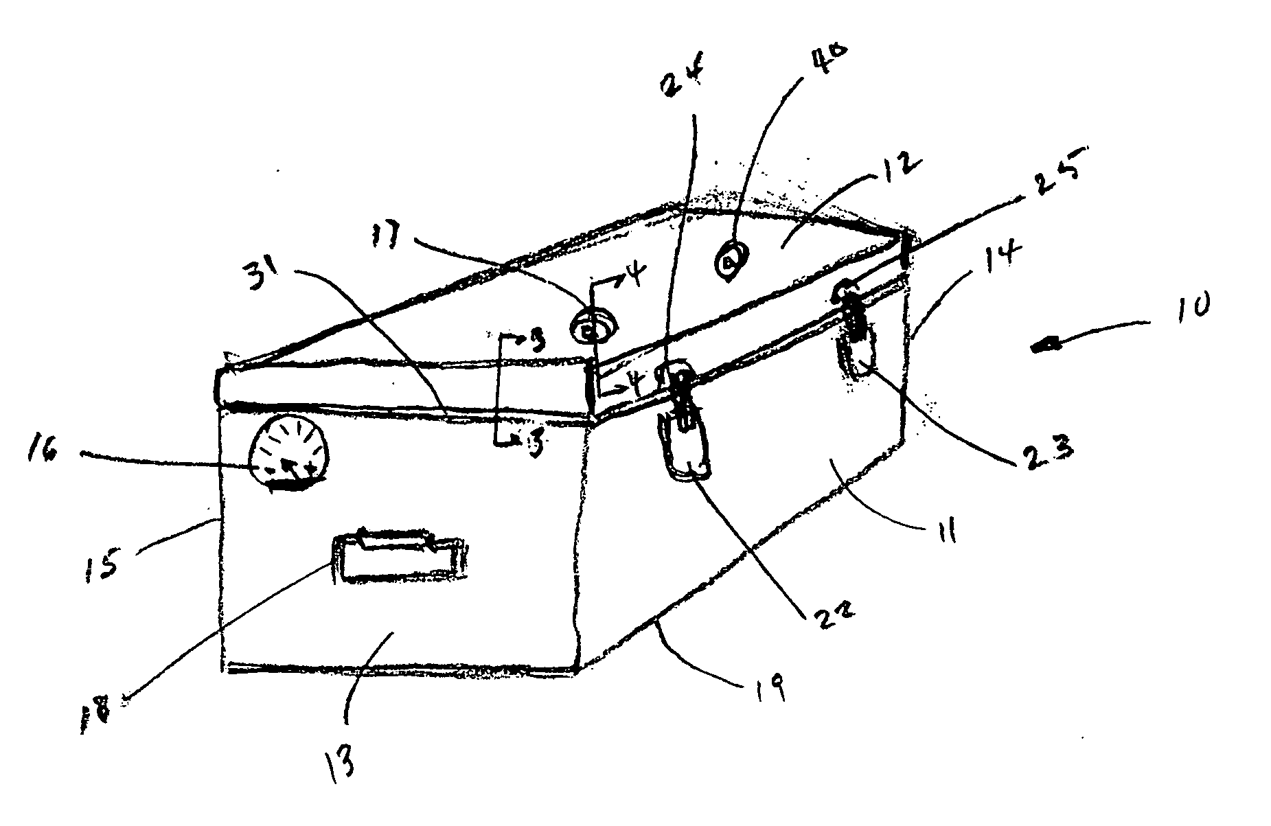 Hermetically sealed storage containers