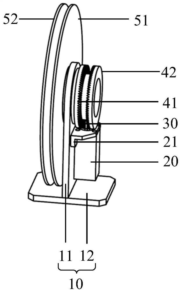 Coaxial reversal annular continuous variable density attenuator device and working method thereof