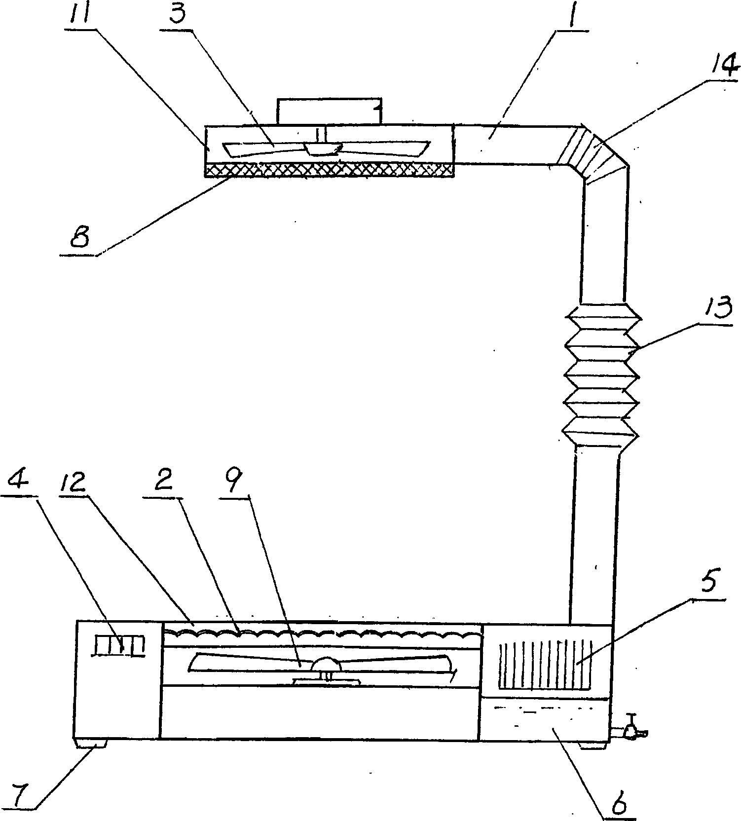 Domestic hygroscopic clothes dryer