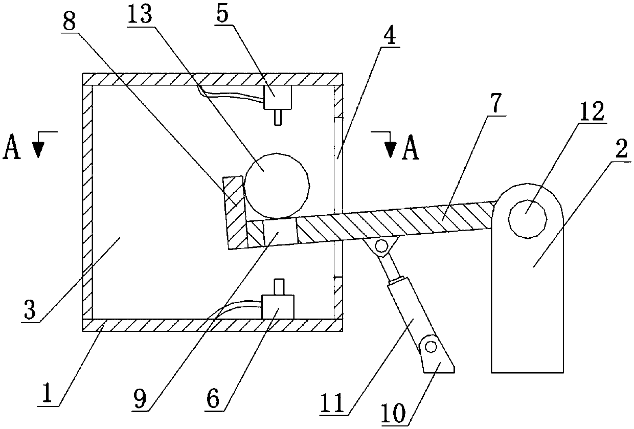 Rotary type steel bottle paint spraying mechanism