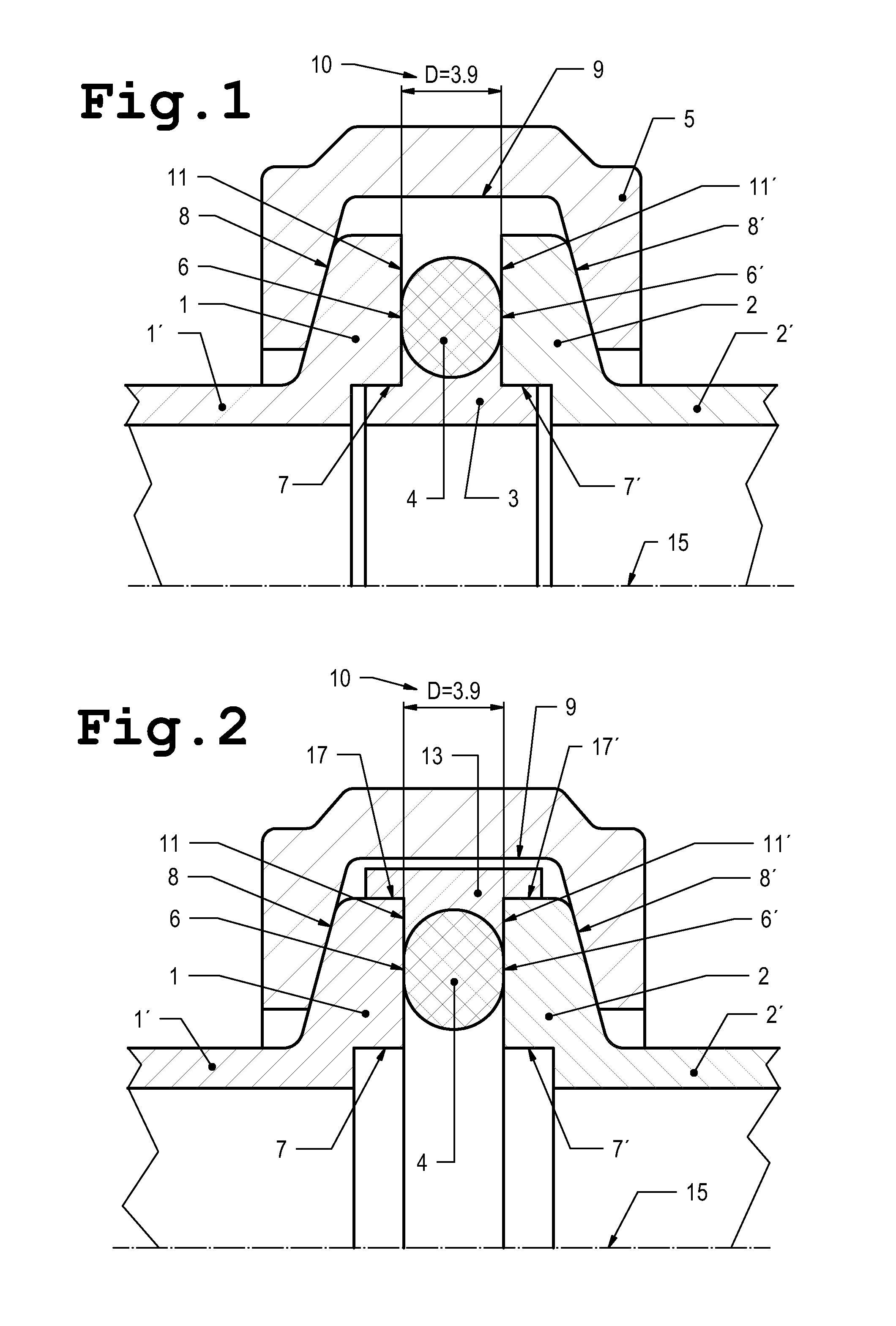 Flange connection