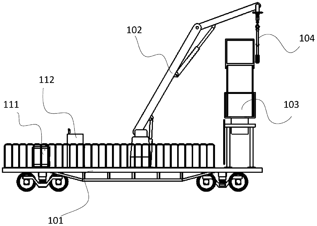 Grabbing mechanism or railway wrist arm mounting robot