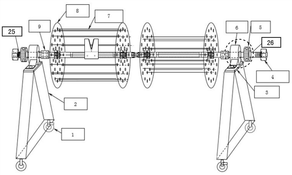 Compound combined reel