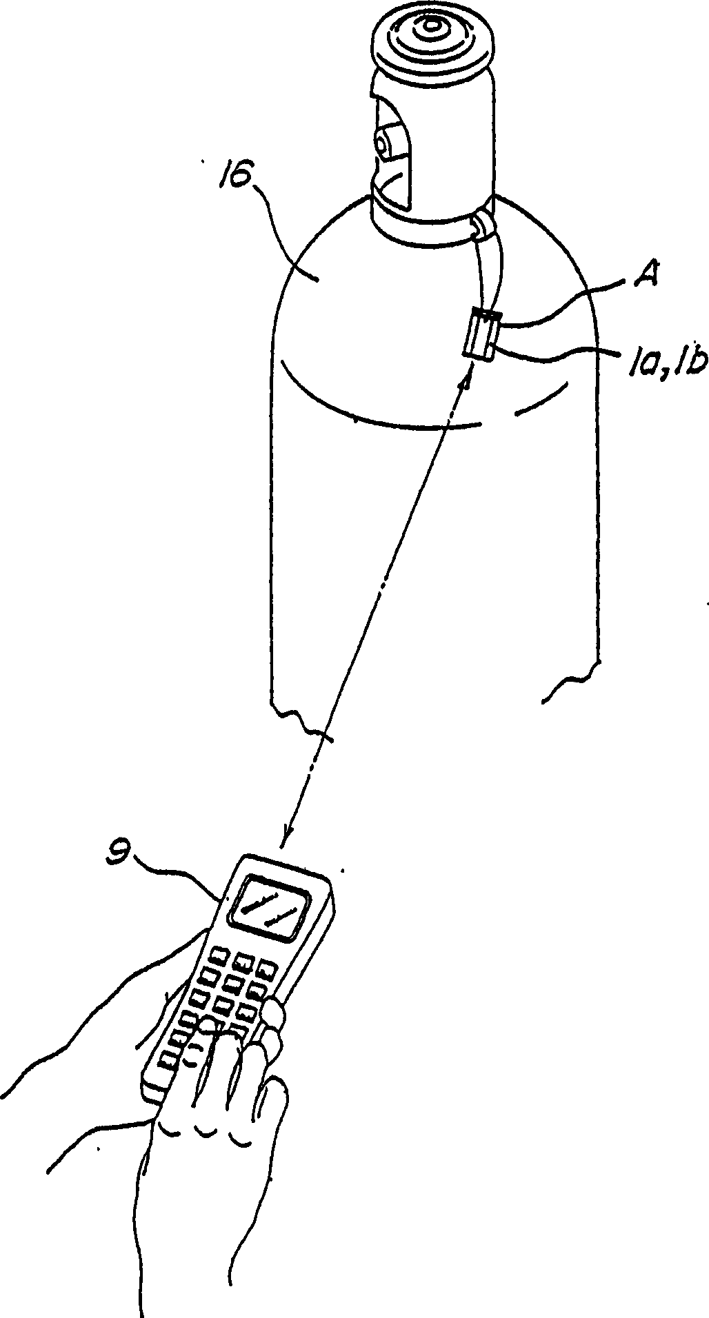 RFID tag housing structure, RFID tag installation structure and RFID tag communication method