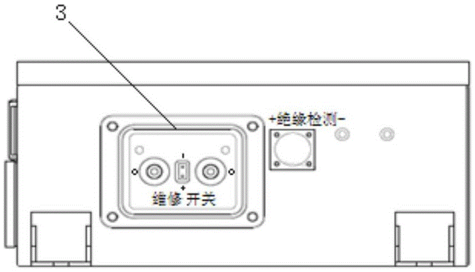 Multiple-protection high-voltage distribution box applied to new energy automobile