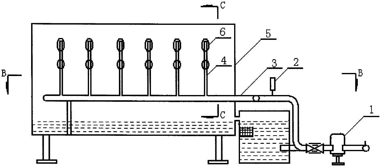 Automatic rain boot cleaning machine