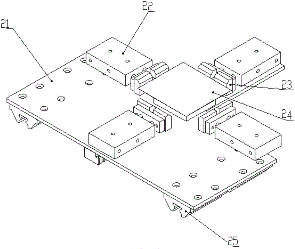 Upper box cover molding device for paper box molding and molding method thereof