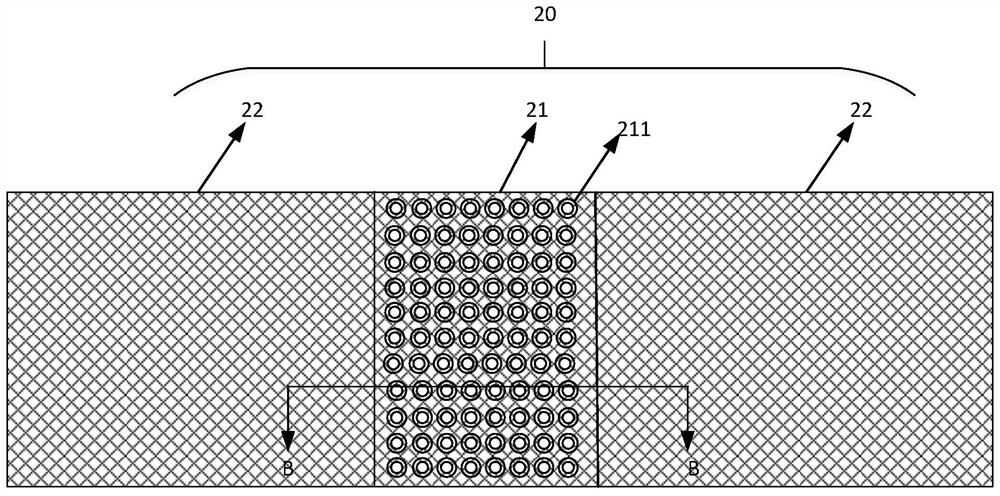 Flexible lining plate and flexible display panel