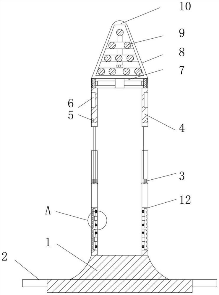 Anal dilatation structure of anorectal stapler