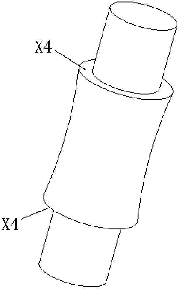 Variable nozzle ring component for effectively preventing blade from clamping stagnation