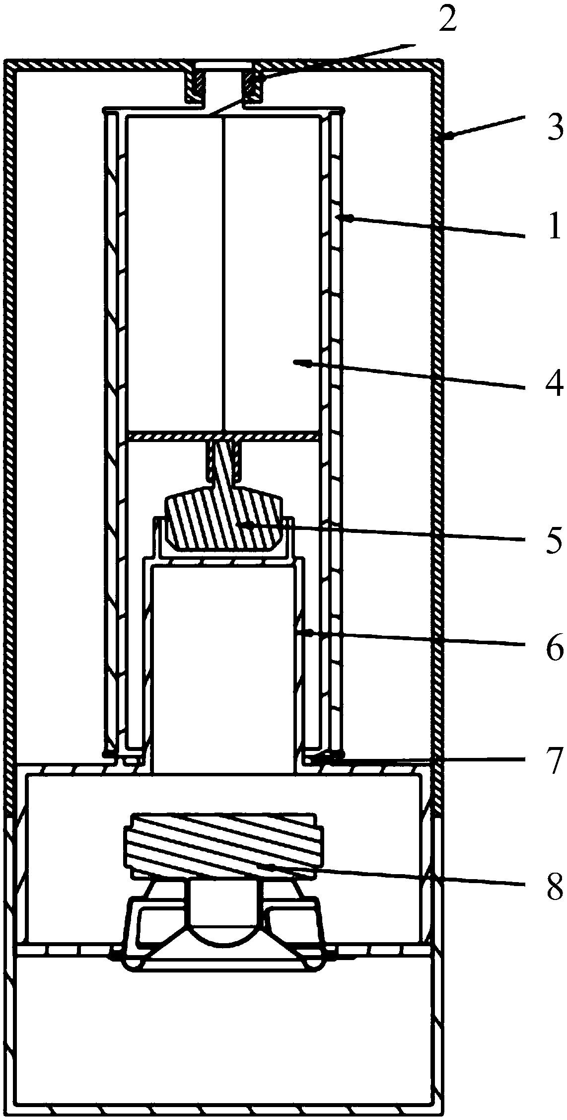 A virtual 3D display structure, audio device,