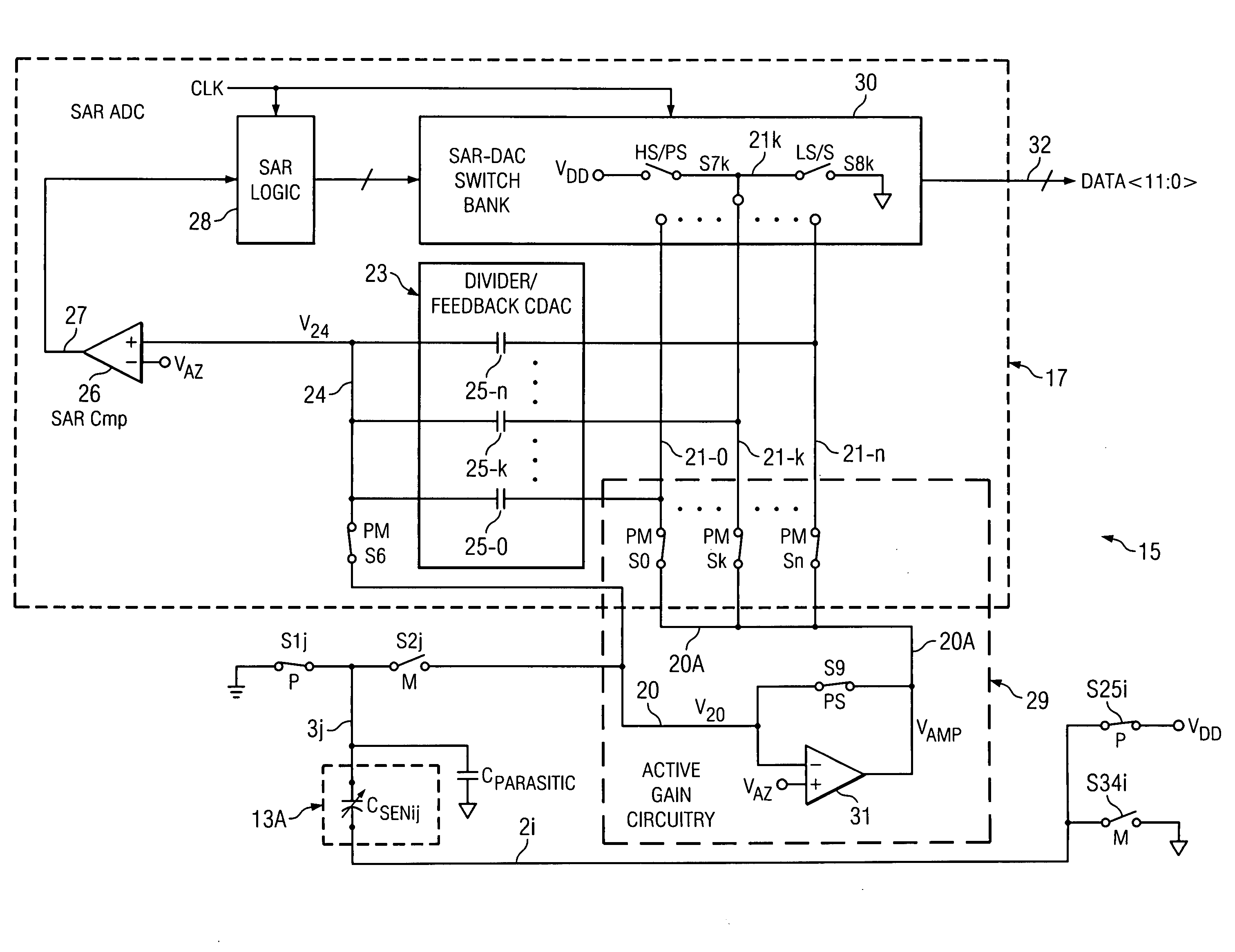 Deconvolution-based capacitive touch detection circuit and method