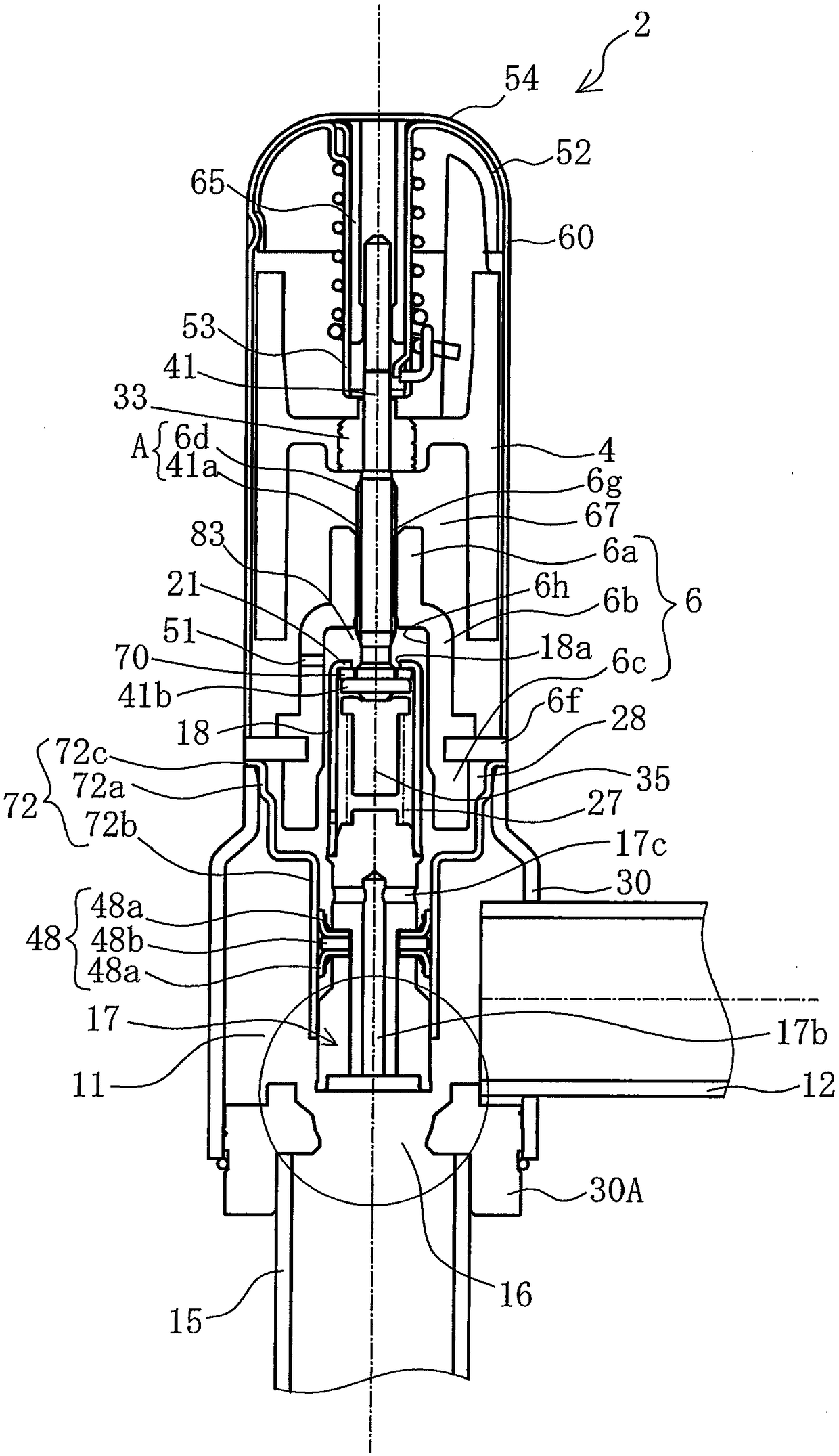 Motor-operated valve