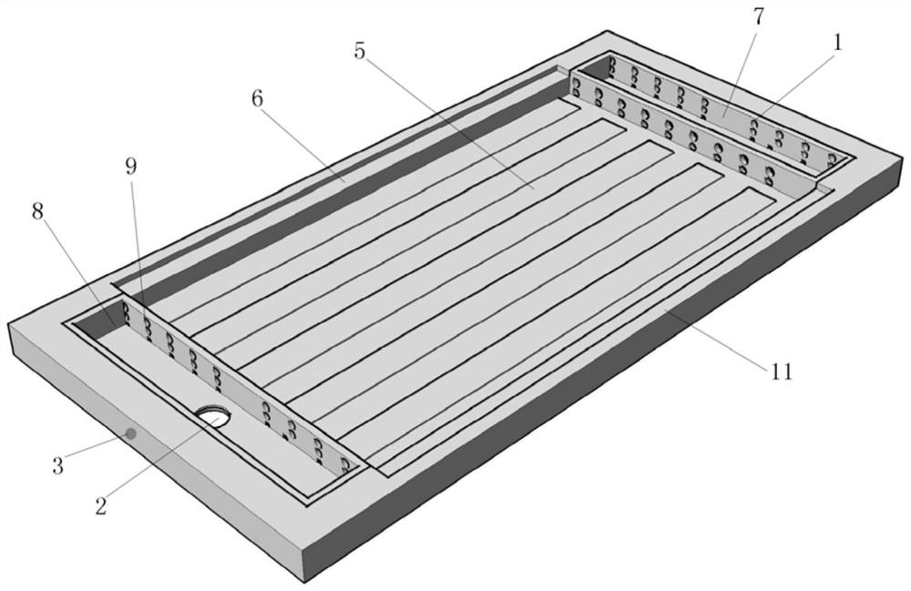 Soilless culture device with liquid levels capable of being adjusted