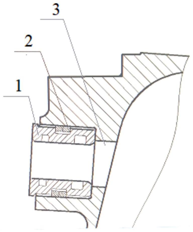 Assembly method of interference fit steel ring structural member