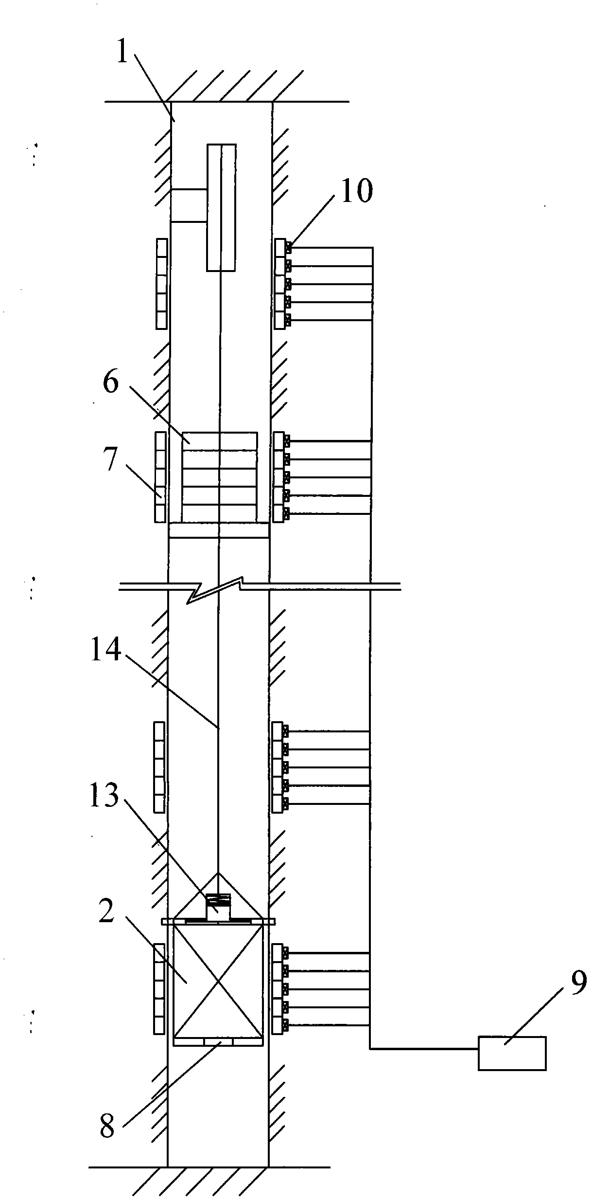 Variable counterweight elevator and variable counterweight hydraulic elevator