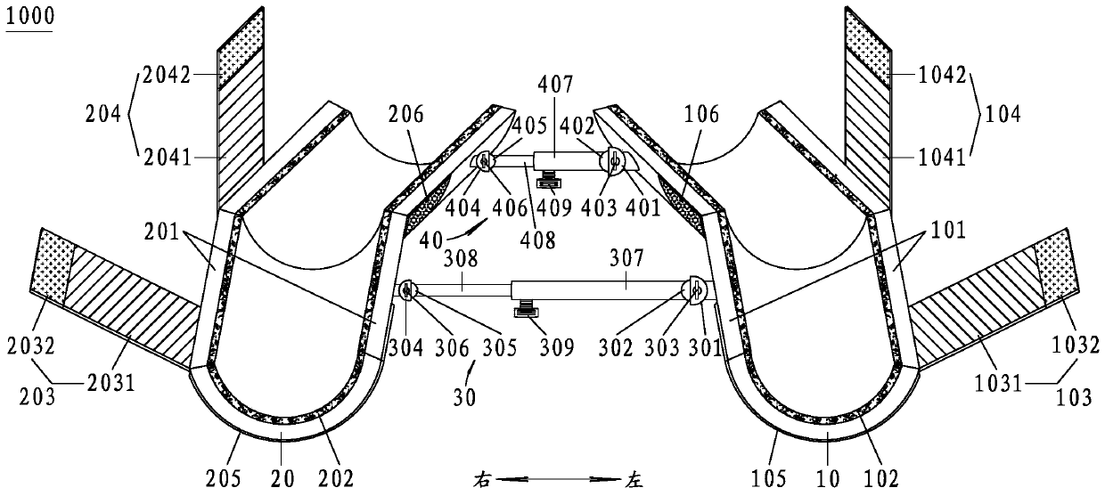 Correction device for pediatric developmental dysplasia of hip