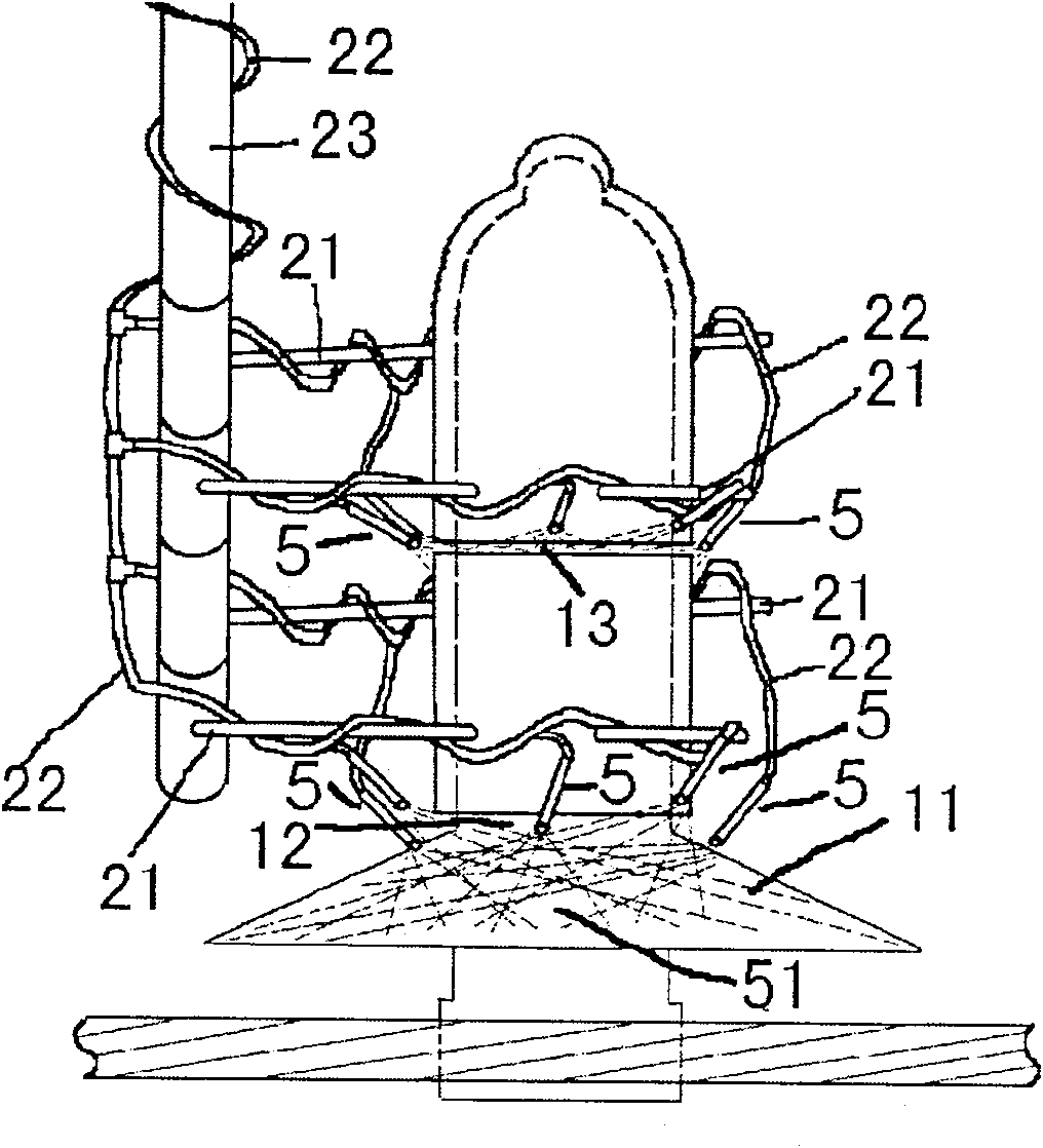 Method of producing condom used by man with self-stand skirt structure and the products thereof