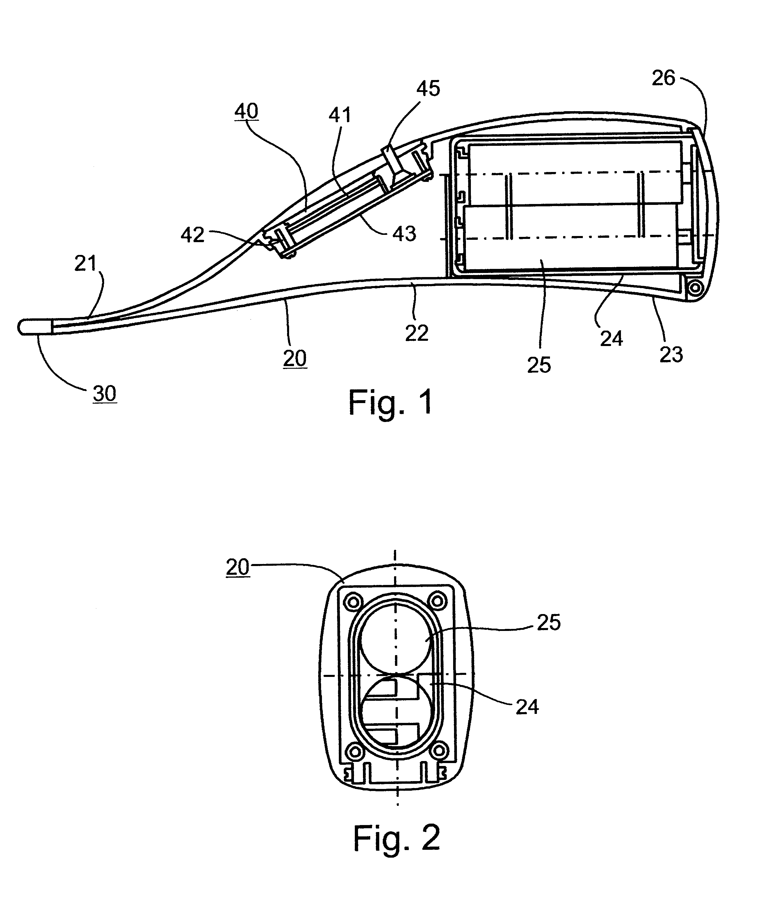 Electronic thermometer with preheating