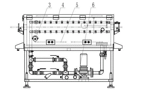 A plastic profile heating chipless cutting machine