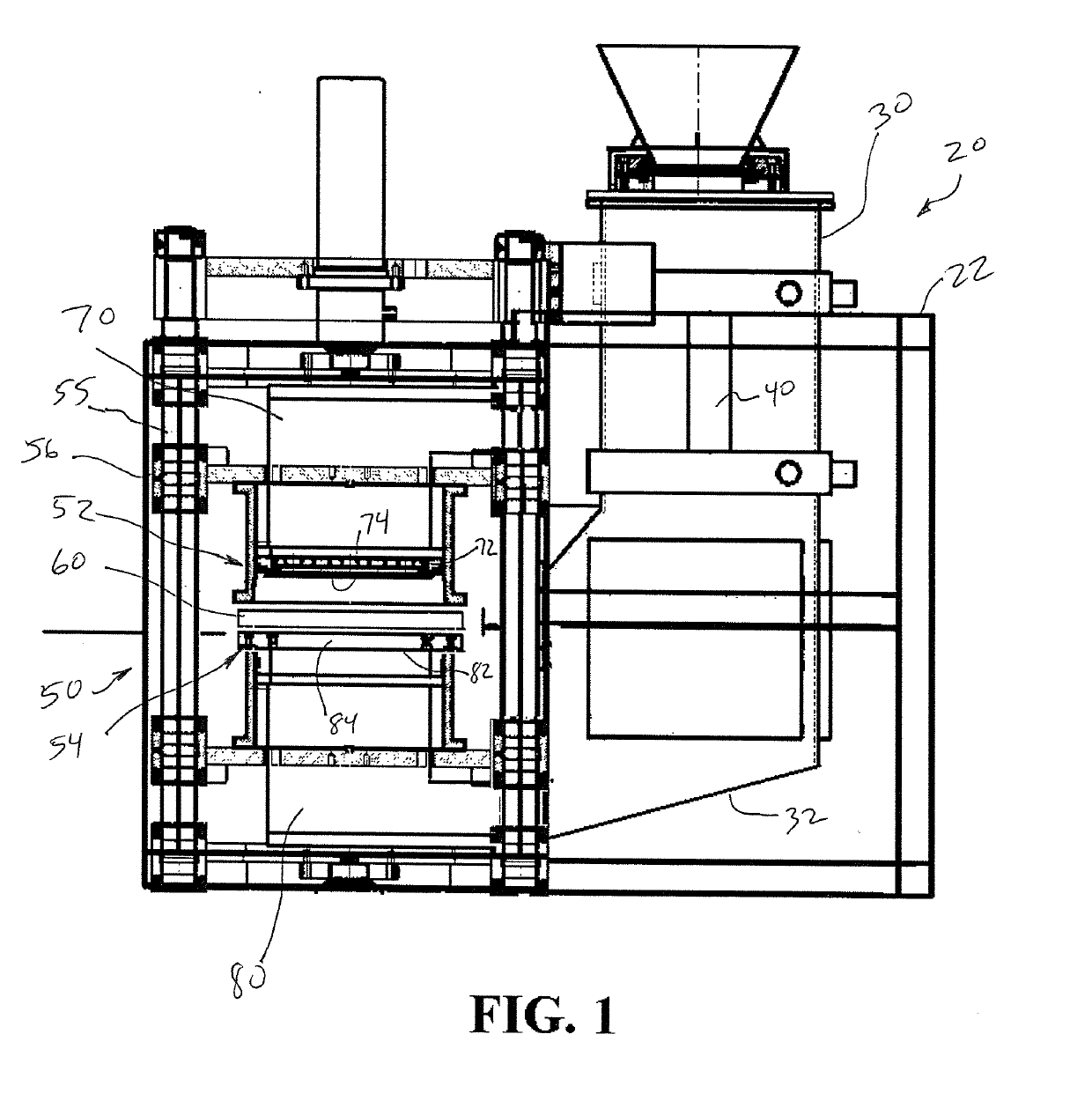 Method and apparatus for forming sand molds via top and bottom pneumatic sand filling perpendicular to the pattern plate