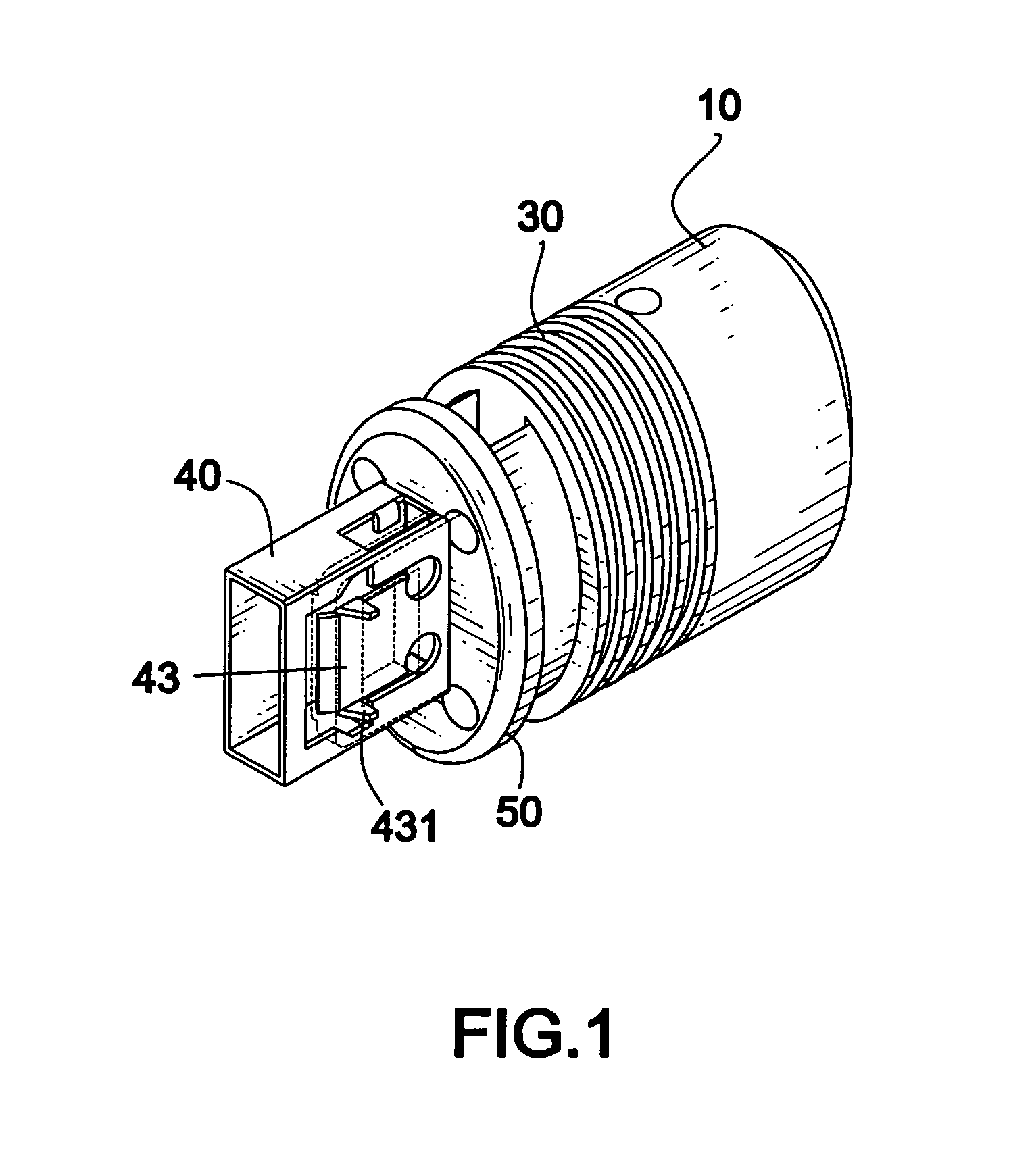 Connector lock for a universal serial bus port