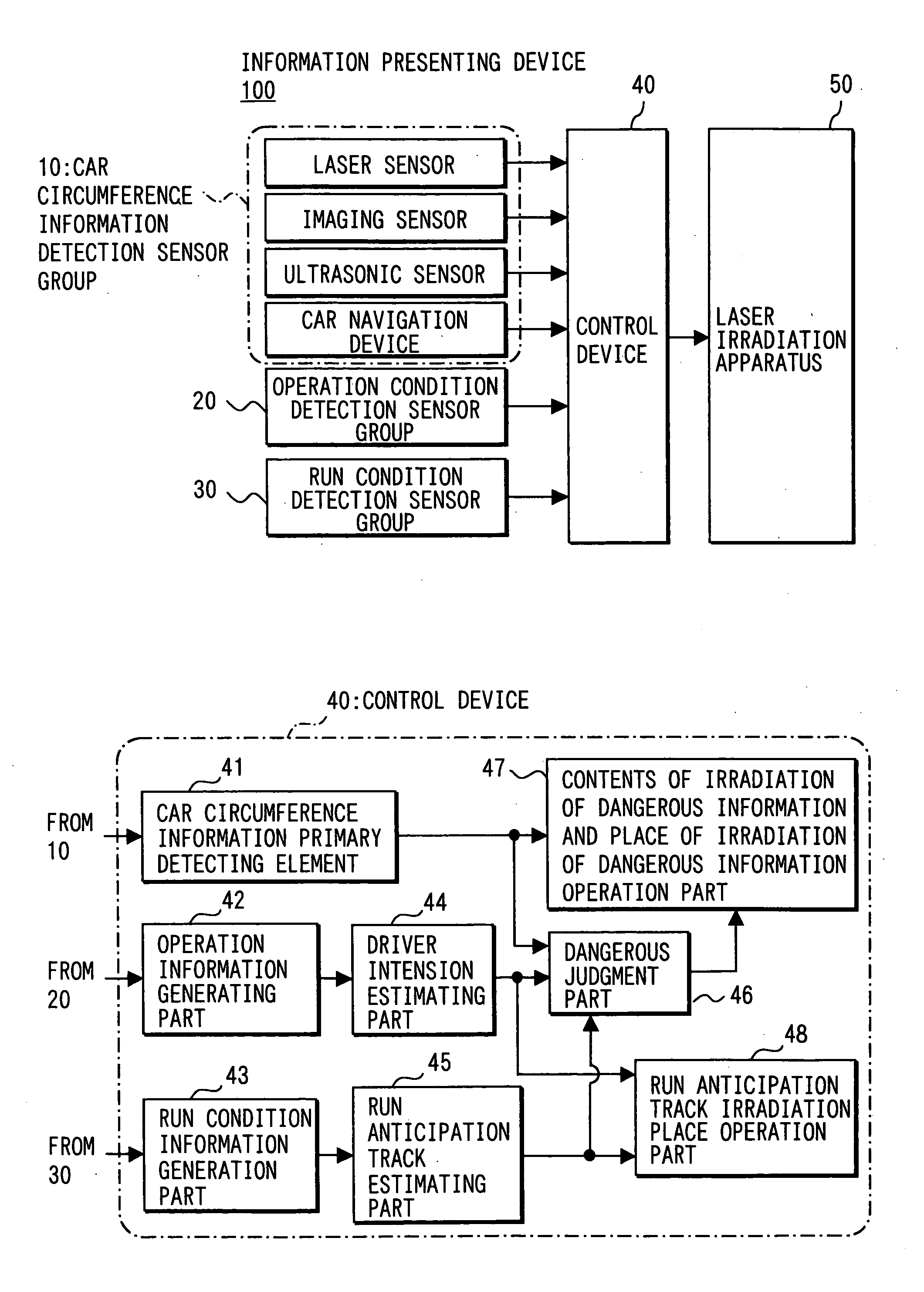 Information presenting apparatus and method