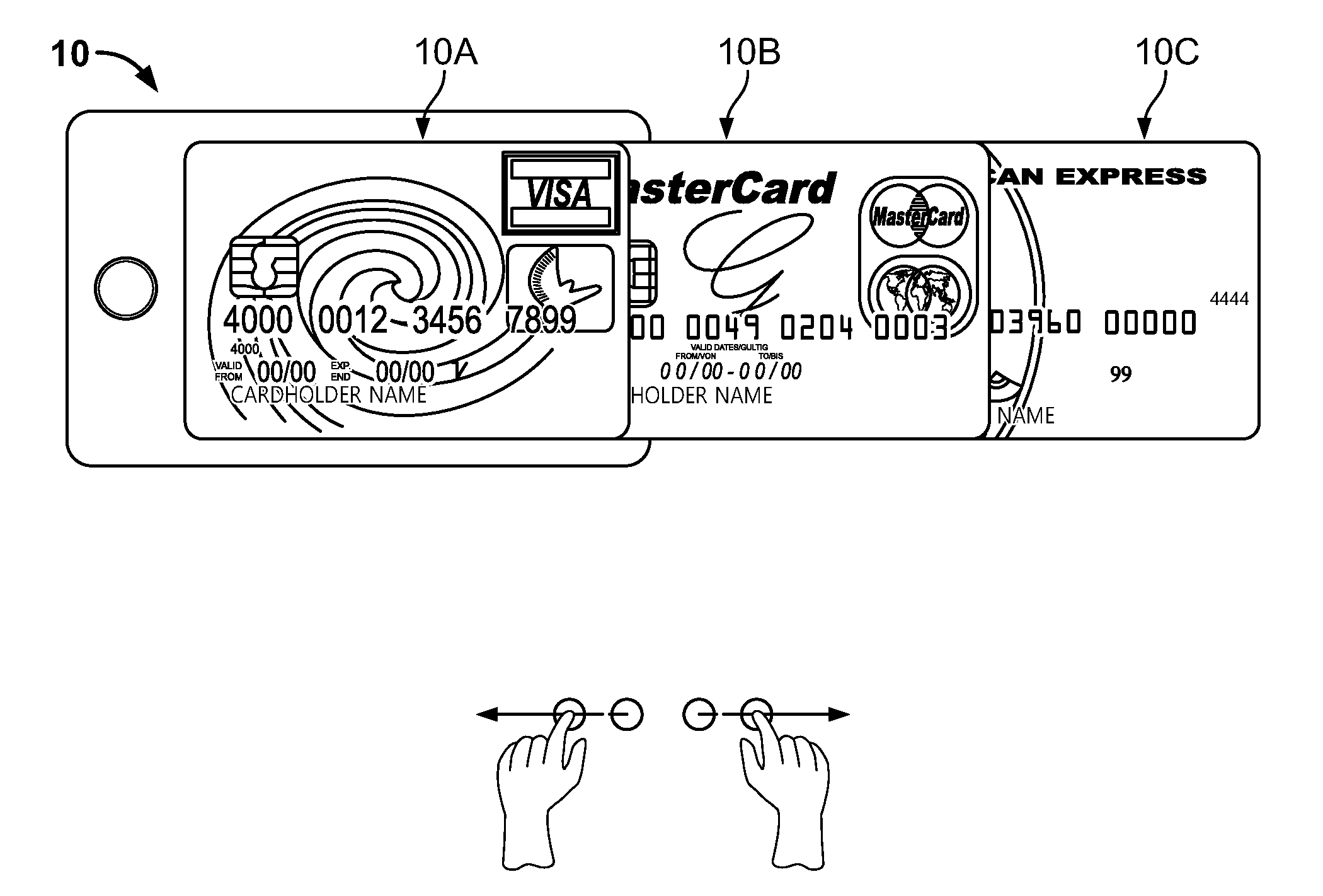 Programmable Electronic Card and Supporting Device