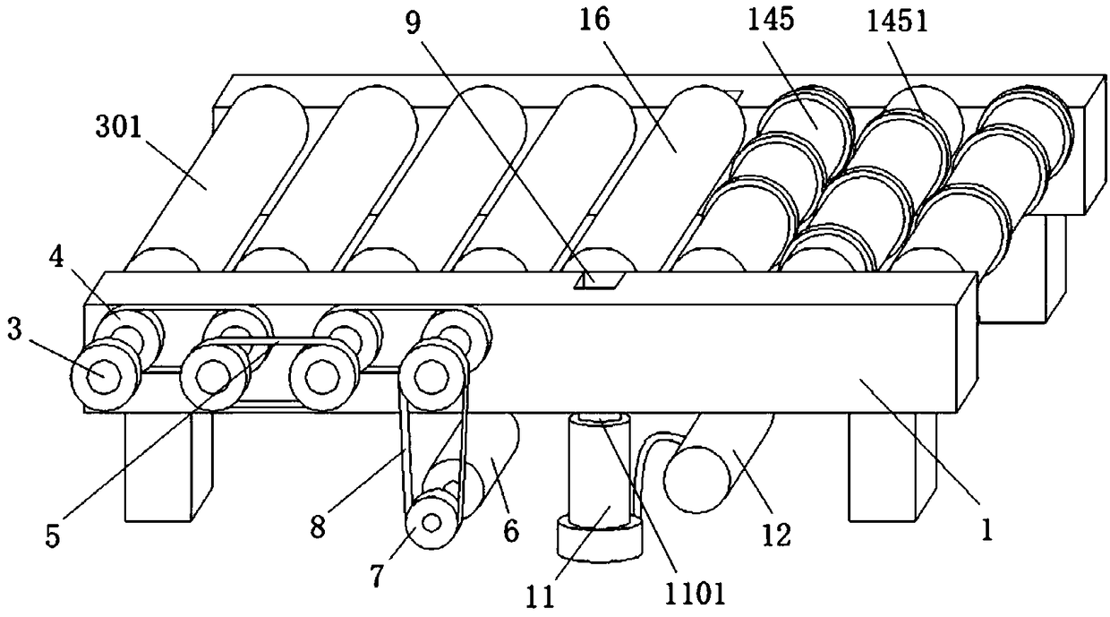 Welding conveying production line based on connecting transportation