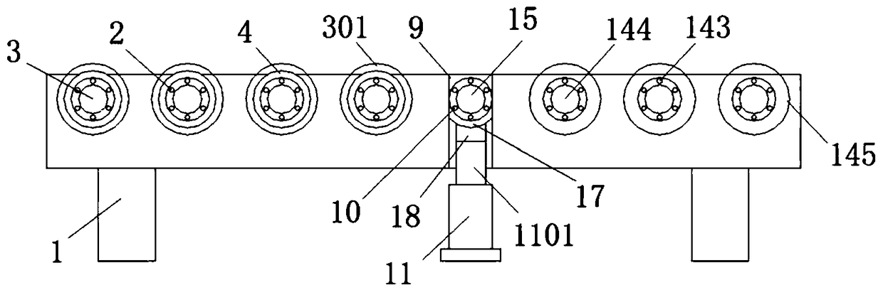 Welding conveying production line based on connecting transportation