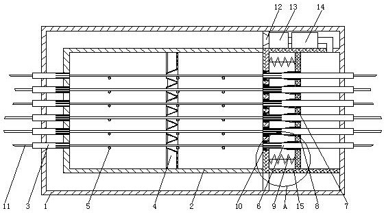 Pre-oxidation furnace for carbon fiber production