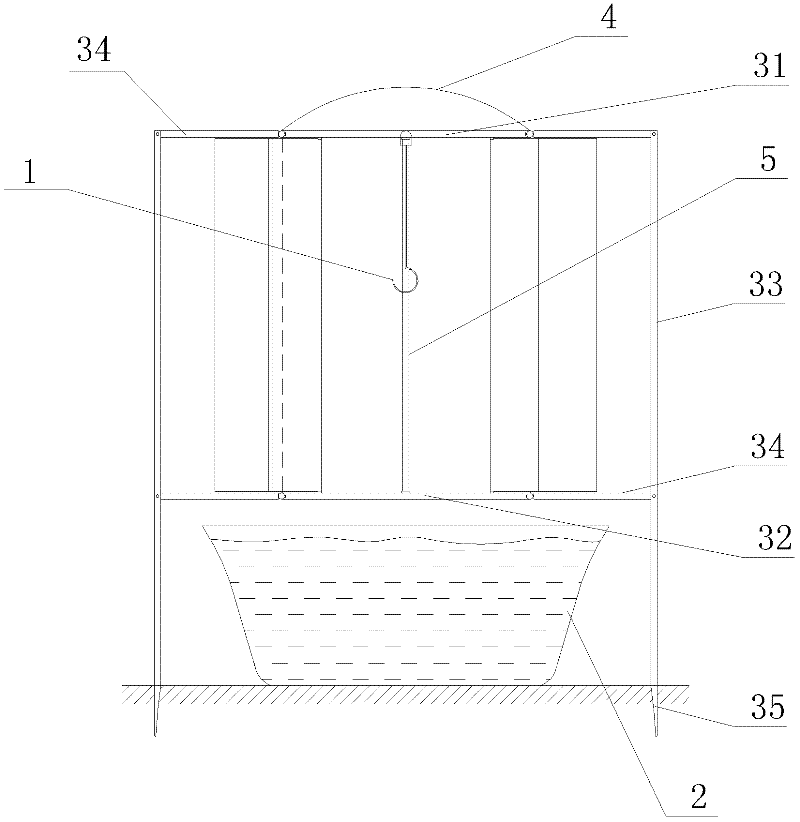 Efficient pest trapping device