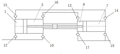 Hydraulic reciprocating compression air pump with quantified and variable pressurization functions