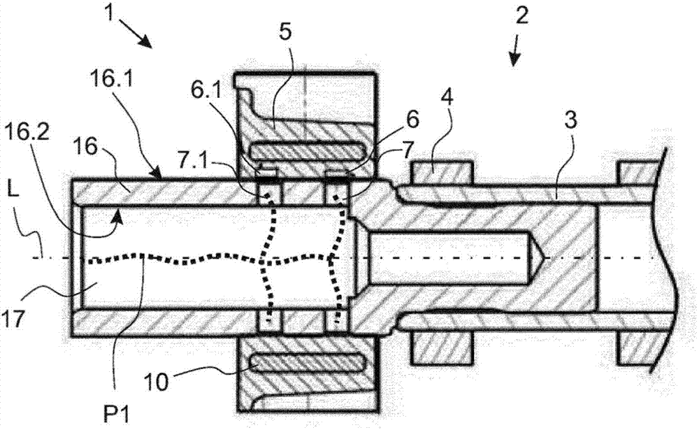 Camshaft segment with camshaft bearing