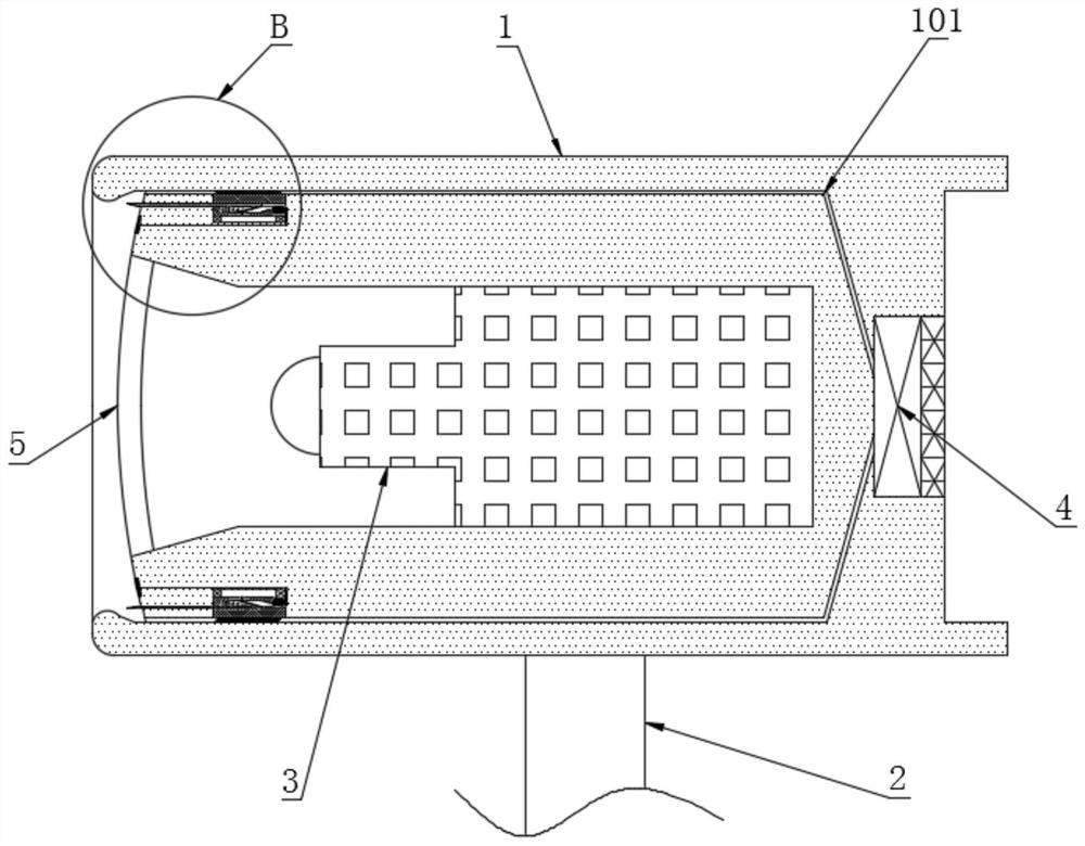 Security monitoring camera capable of automatically removing obstruction