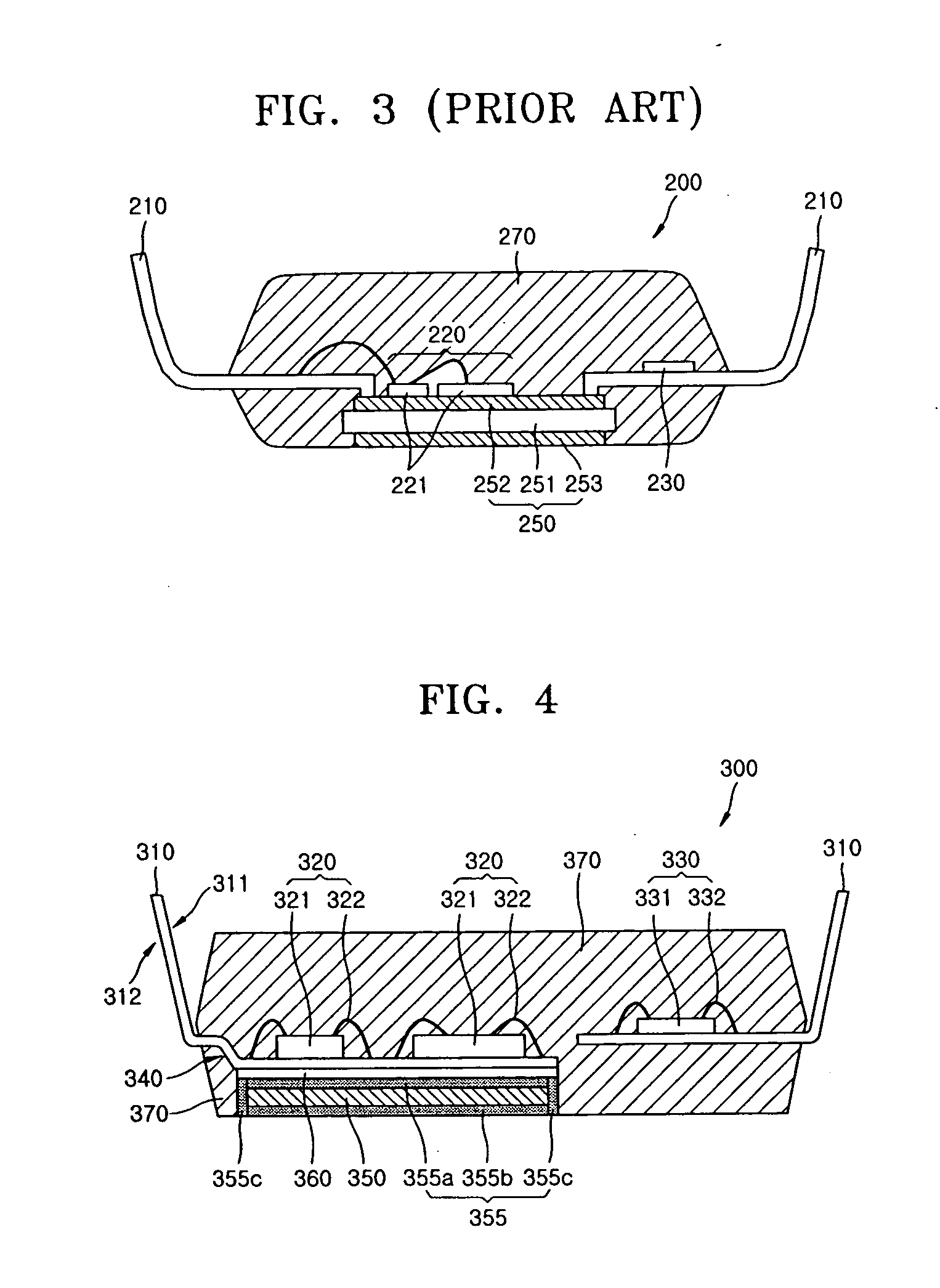 Power module package having excellent heat sink emission capability and method for manufacturing the same