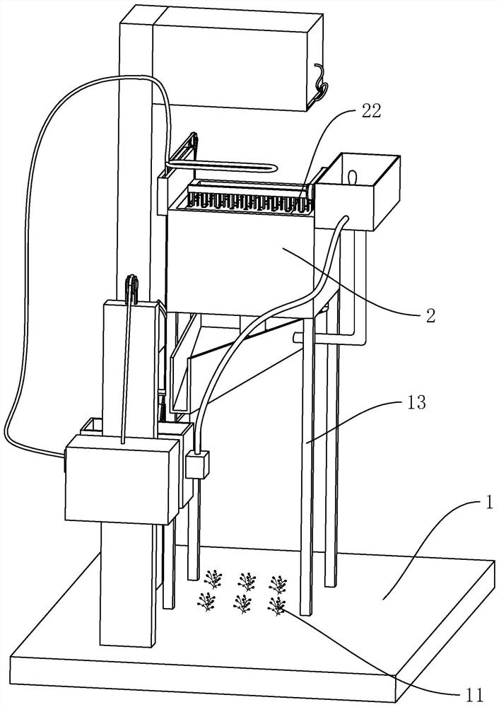 Urban garden sewage purification treatment system and method