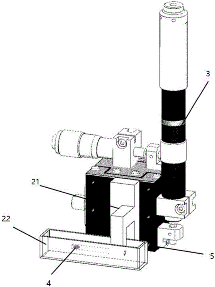 Light sheet microscopic imaging conversion apparatus