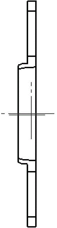 Diameter measuring tool of inner spherical section circle and measuring method