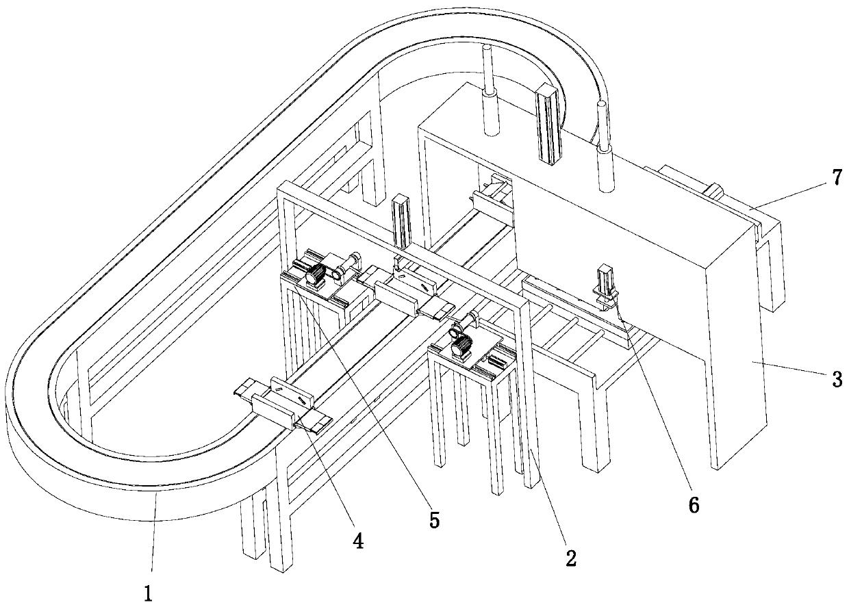 Production device of hair template