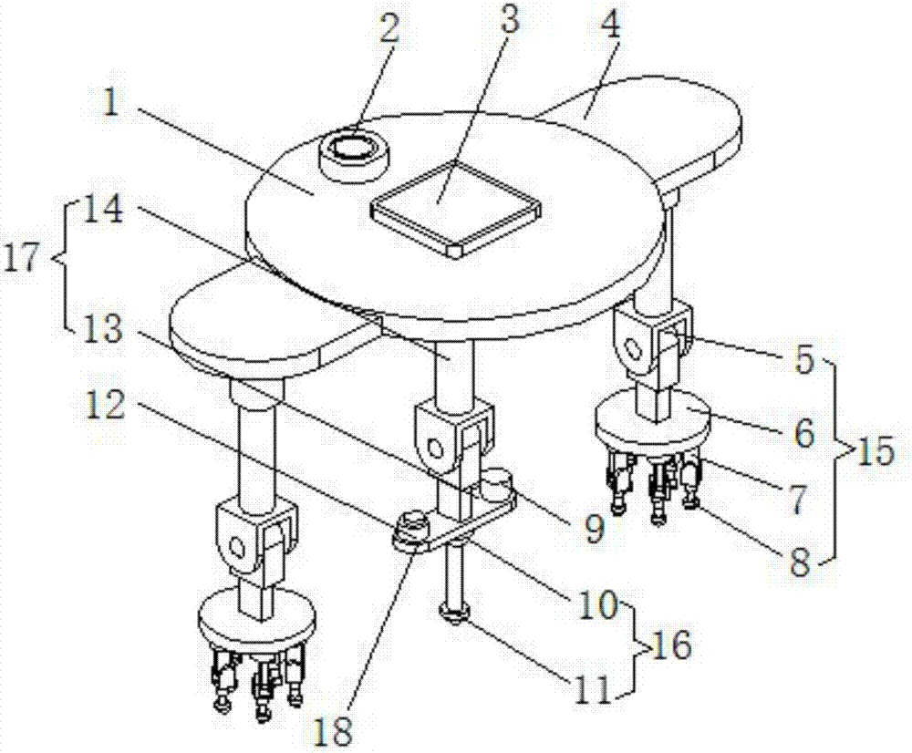 Nerve dredging and relieving device for neurology doctor