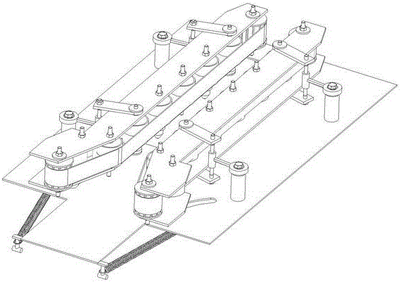 Conveying device of fully-automatic express carton packaging machine