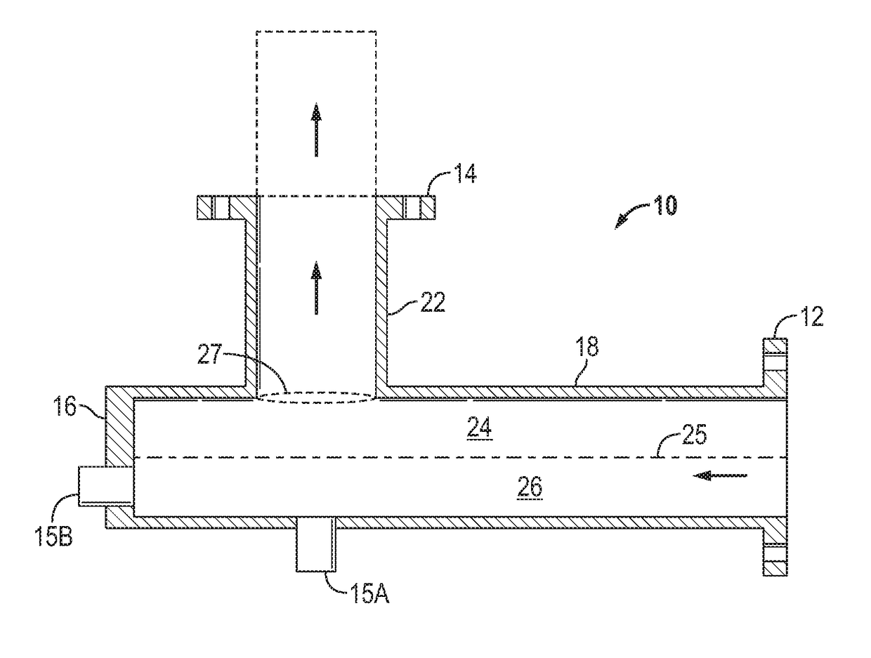 Compact microwave water-conductivity probe with integral second pressure barrier