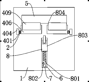 Clamp device facilitating bamboo cutting